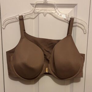 Cacique Lightly Lined Full Coverage Brown Women's Bra Size 40DD